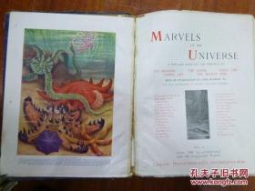 1910年Marvels of the Universe VOL II 博物学经典巨著《寰宇奇观录》珍贵初版本1