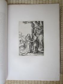 1877年照相凹版版画，35*25厘米，《圣乔治》。卢卡斯·凡·莱登（Lucas van Leyden 1494-1533）作品， 阿曼德·杜兰德（Amand Durand，1831-1905）复制