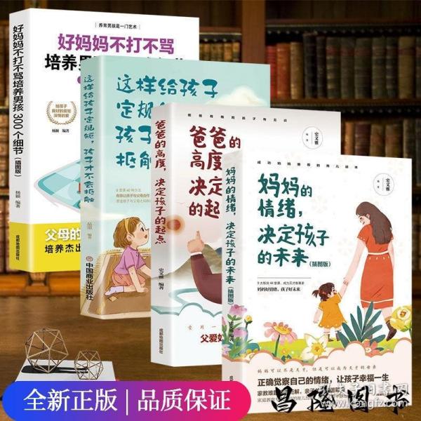 育儿书籍父母必读畅销图书 好妈妈不打不骂培养男孩的300个细节 家庭教育孩子的书籍？