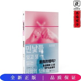 是我的错吗？直击韩国12起恶性社会事件（一线社会学家非虚构良心之作！从“崔雪莉”“N号房”到新冠疫情，面对不断变坏的世界，如何守住底线，保持“温暖的厌世主义”）