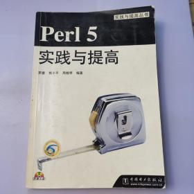 Perl 5实践与提高  原版内页干净扉页写名字