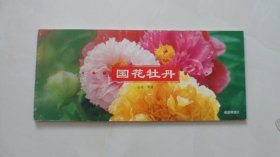 邮资明信片：国花牡丹（图案精美，菏泽邮政公司）3