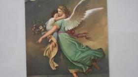 民国明信片：天使（图案漂亮）