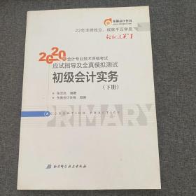 东奥初级会计2020 轻松过关1 2020年应试指导及全真模拟测试初级会计实务 (上下册) 轻一