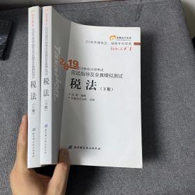 东奥注册会计师2019 2019年注册会计师考试应试指导及全真模拟测试注会CPA 轻松过关1 税法（上下册）轻一