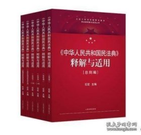 《中华人民共和国民法典》释解与适用 全5编6册