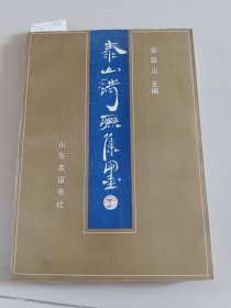 泰山诗联集墨（山东友谊出版社）【货号：T2-138】自然旧，正版。详见书影，实物拍照