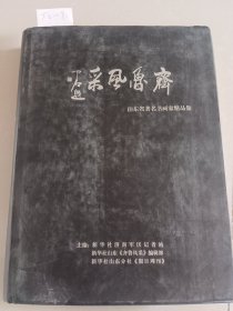 齐鲁风采山东省著名书画家精品集（黄河出版社）【货号：T2-90】自然旧，正版。详见书影，实物拍照