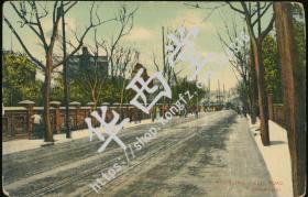 老明信片 上海南京西路 1910年