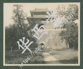 老照片 北京明陵（八）出自法国《布鲁日·德·巴兰特》家族相册