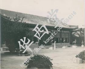 高清大尺寸 清末民初老照片 北京颐和园乐寿堂