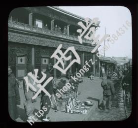 玻璃幻灯片 烟台中国茶叶商店  (1910)  编号511