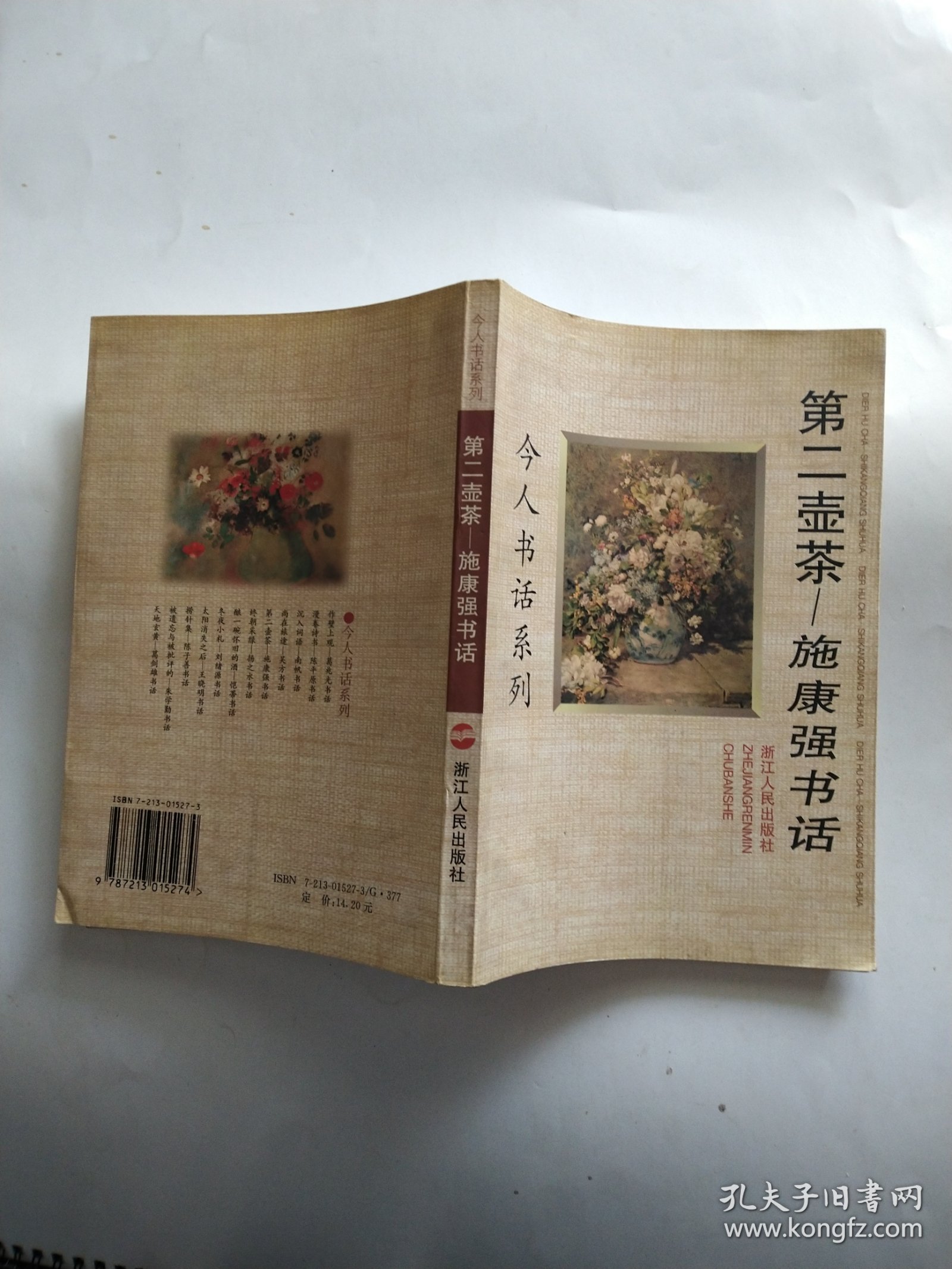 第二壶茶：施康强书话（今人书话系列）