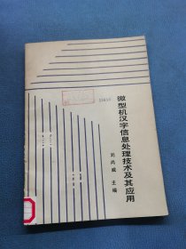 微型機(jī)漢字信息處理技術(shù)及其應(yīng)用
