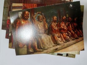 归元禅寺{明信片一套八张} 作者:  汉阳归元禅寺工艺美术品门市部