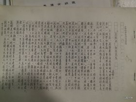 吕布池和赤兔马 1994年二稿 复印件