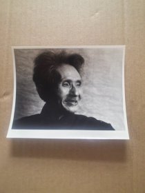 单晓刚摄影作品5:退休老教师 背面有文字说明