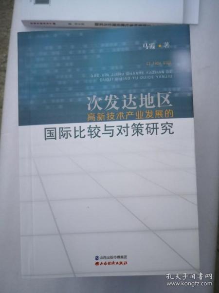 次发达地区高新技术产业发展的国际比较与对策研究