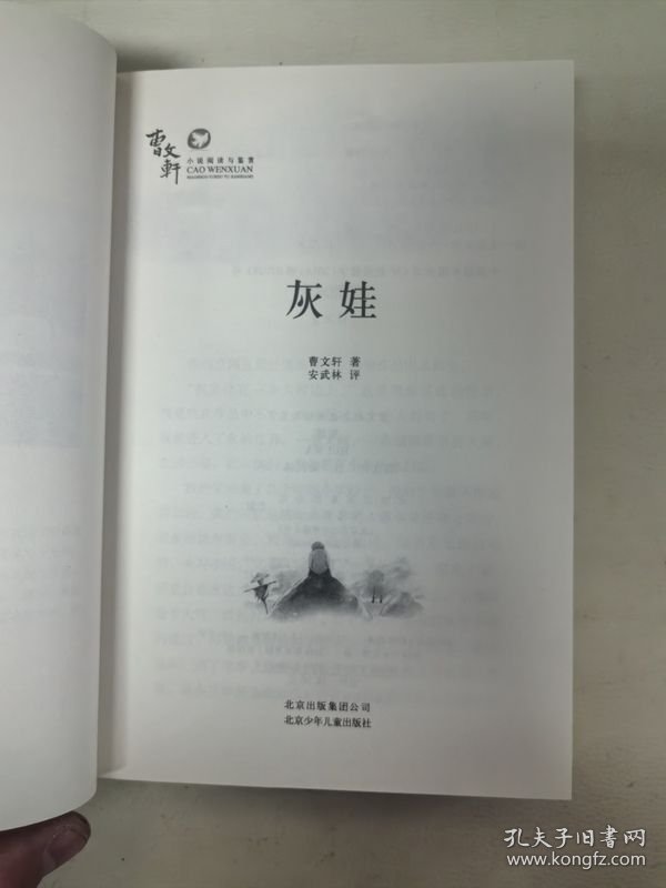 曹文轩小说阅读与鉴赏：灰娃