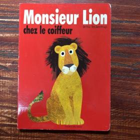 Monsieur Lion chez le coiffeur