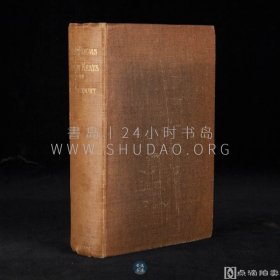 1907年《约翰·济慈诗集》The Poems of John Keats，英文原版，浅绿色漆布精装，英国文学家欧内斯特（Ernest de Sélincourt）编辑，卷首收照相凹版肖像画1幅