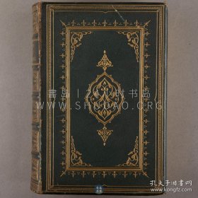 1863年《莎士比亚集·家庭版》The Family Shakspeare，英文原版，绿色真皮精装，英国皇家学会会员托马斯·鲍德勒（Thomas Bowdler）删定修订，更适合儿童阅读