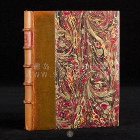 1938年《波西米亚人的生活》Autour de la Vie de Bohème，法文原版，棕色皮脊拼彩画纸精装，法国医学史家 Augustin Cabanès 著作，内收大量插图