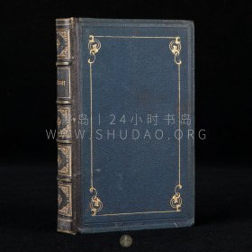 1829年英国伦敦《礼品书》The Keepsake for 1829，英文原版，蓝色全皮精装，英国剧作家 Frederick Reynolds 编辑，系英国文学年鉴，英国钢版雕刻先驱查尔斯·希斯（Charles Heath）发起，辑短篇小说、诗歌、散文和版画插图的选集，专为年轻女性而设计的礼品书，撰稿人多为浪漫主义时期的作家