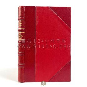 1928年法国巴黎《红手册》Le cahier rouge de Benjamin Constant，法文原版，红色皮脊拼漆布纸精装，法国小说家邦雅曼·康斯坦（Benjamin Constant）小说，以自由主义思想家而广为人知，也是法国浪漫主义的代表人物