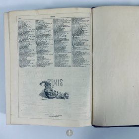 1851-1853年英国伦敦《笨拙杂志》Punch, or The London Charivari，第21卷至第24卷，英文原版，红色皮脊拼绿色漆布精装，英国剧作家亨利·梅修（Henry Mayhew）和木刻家埃比尼泽·兰德尔斯（Ebenezer Landells）联合创办，1850年英国插画家约翰·坦尼尔（John Tenniel）担任该杂志的首席漫画艺术家，内收大量讽刺漫画插图