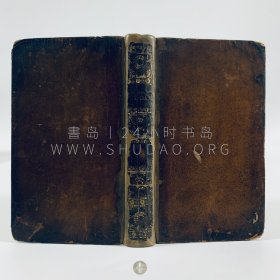 1783年英国伦敦《闲人》The Idler，第四版，第二卷，英文原版，棕色真皮精装，英国历史上最有名的文人约翰逊博士（Samuel Johnson）散文集，内收文章100余篇（两卷本），此版附增补论文