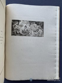 限定特装本！1904年《尼罗河畔的宫殿》2册全，La Maison sur le Nil，Ariane，法文原版，小牛皮与大理石纹纸装帧，法国象征主义诗人皮埃尔·路易斯（Pierre Louys）诗集，限定125套，此为第55号，内收法国画家保罗·热尔韦和乔治·安托万·罗切格罗斯的20幅水彩画插图，后附每种插图的黑白稿