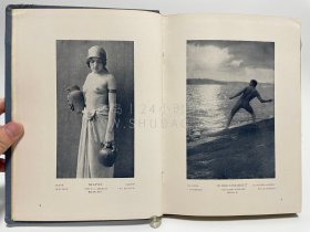 1923年德国德累斯顿《理想的裸体》Ideale Nacktheit，四卷全，德文原版，布面精装，内收120幅插图