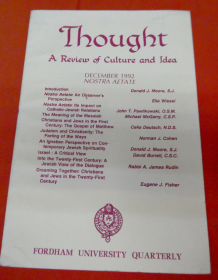 Thought: a Review of Culture and Idea / v.67:no.267(1992)