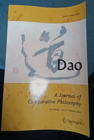 比较哲学 Dao: A Journal of Comparative Philosophy XXXII / 1