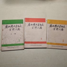 广西妇女运动史资料汇编第1、2、3集