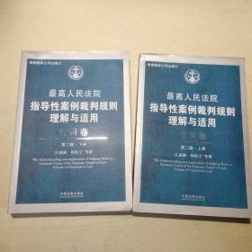 最高人民法院指导性案例裁判规则理解与适用：公司卷 第二版（上下册）