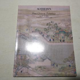 SOTHEBY`S FINE CHINESE PAINTINGS 纽约1988中国画