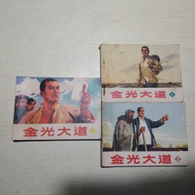 连环画：金光大道 第 1、2、3集