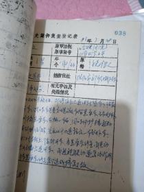 历史案件复查登记表【盗窃贪污反革命骗奸等100页】