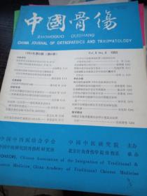 中国骨伤 1993年第6期 【第6卷】