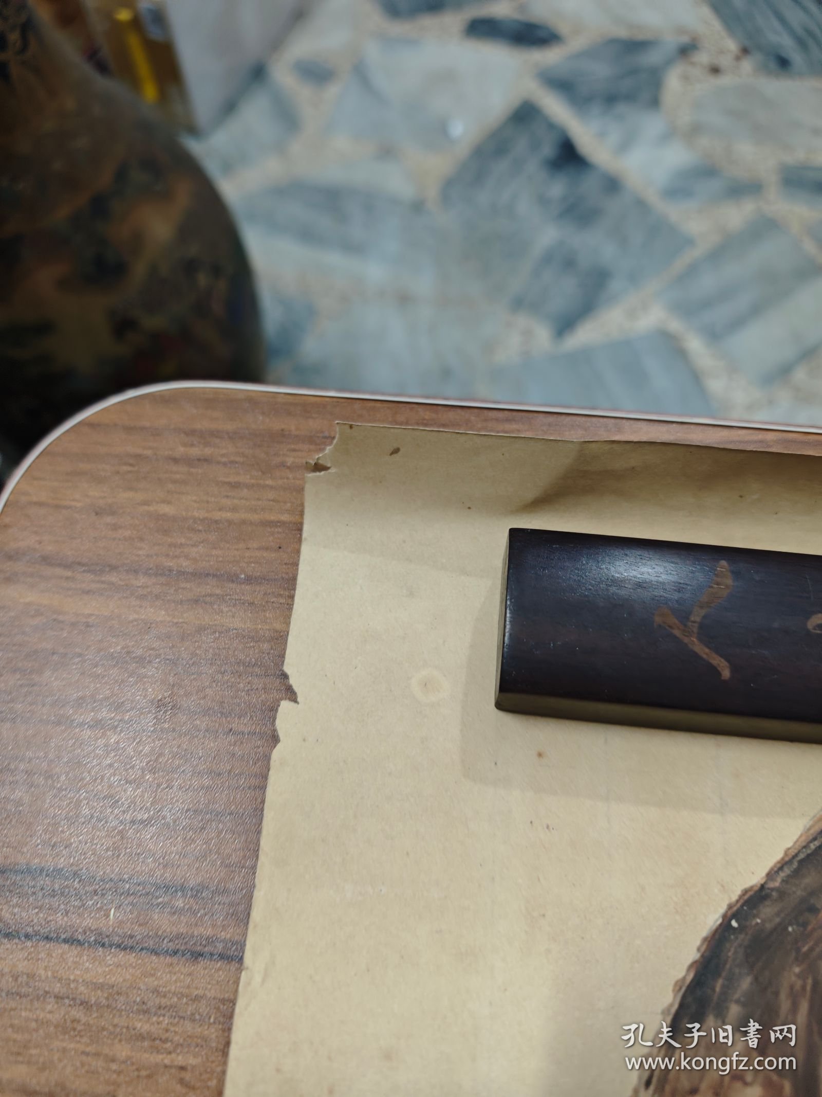 老画像一幅（长55cm、宽39cm）