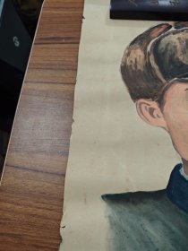 老画像一幅（长55cm、宽39cm）