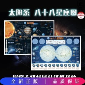 藏在地图里的百科：太阳系+八十八星座图