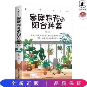 家庭养花与阳台种菜--阳台花园大棚蔬菜种植技术大全新手农业种植辣椒番茄草莓有机蔬菜技术家庭养花种花 正版技术教程实用手册书籍 园艺爱好者的入门指南