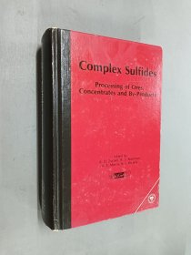 外文书：complex sulfides  精装  16开  共938页