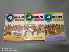 佛经精华故事大观：菩萨罗汉故事、女性故事、僧尼故事   共3本合售