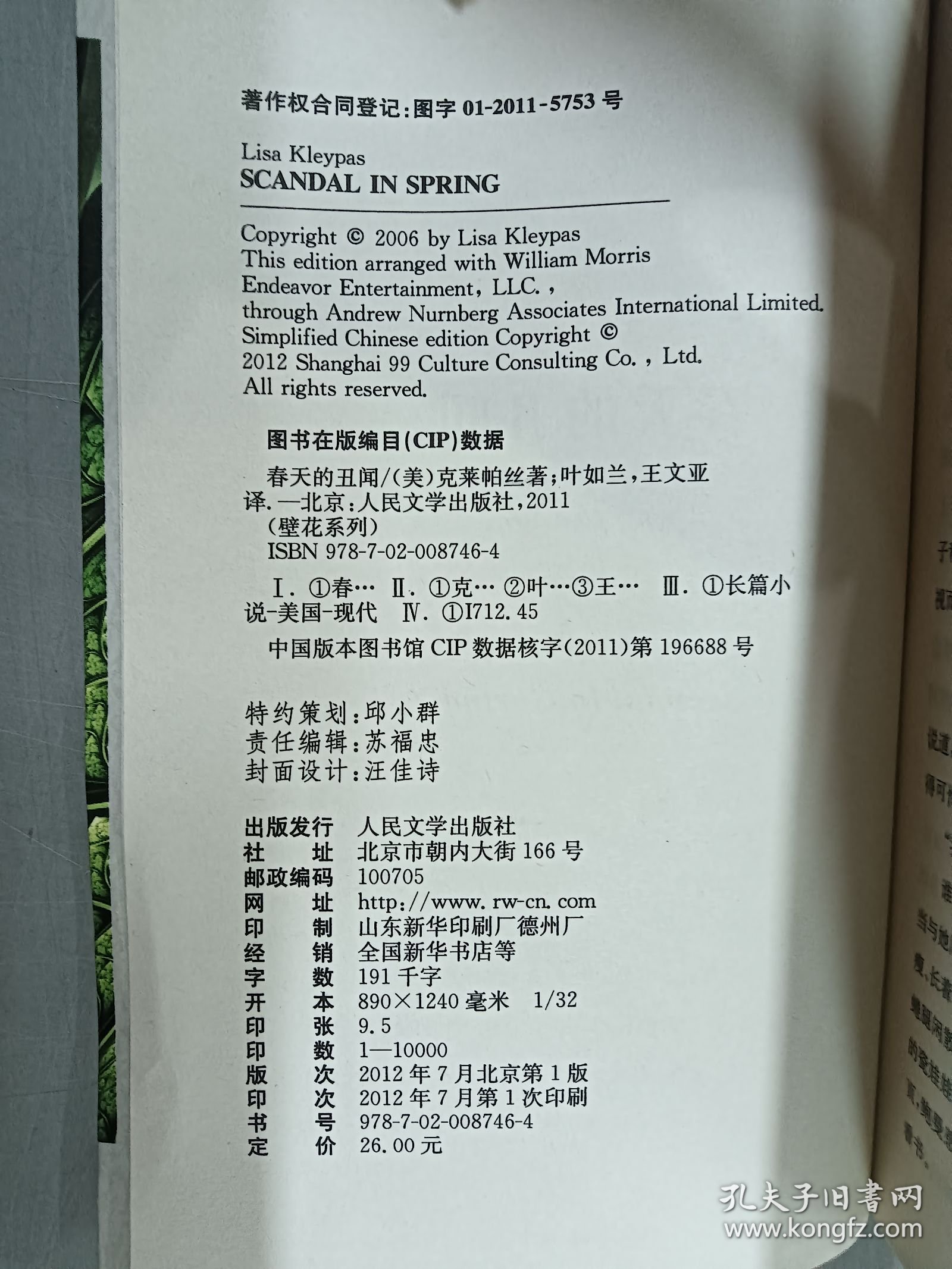 春天的丑闻：“壁花系列”