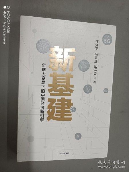 新基建：全球大变局下的中国经济新引擎任泽平新作（与普通版随机发货）