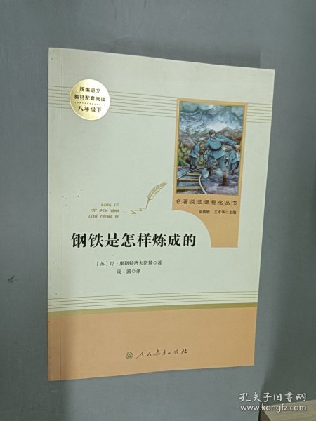 统编语文教材配套阅读 八年级下：钢铁是怎样炼成的/名著阅读课程化丛书